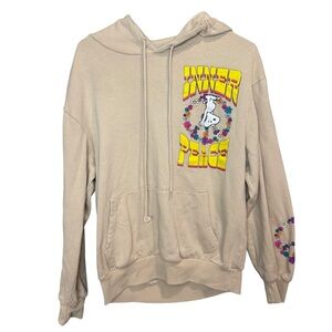 Peanuts Snoopy Inner Peace pullover hoodie sz‎ medium